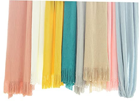 DECORNIJIA Stilvolle Einfarbige Sofadecke Mit Fransen Grob Gestrickte Decke Decken Decke Aus Kunstpelz Dekorativer Strickbezug Großer Sofaüberwurf Überwürfe Für Sofas Groß Strickdecke Rosa