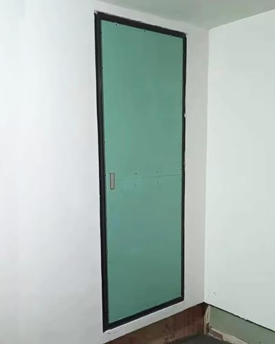 Wand-Zugangsplatte für Trockenbau, Zugangstür mit Aluminiumrahmen und Gipskartonplatte, Wassertank-Inspektionsluke/Sanitär-Trockenbautür
