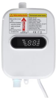 Chauffe-eau électrique sans réservoir 3500W Électrique Sans Merci Mini Chauffe-eau Instantané Salle De Bain Robinet Robinet Chauffage 3 Secondes Chauffage Instantané