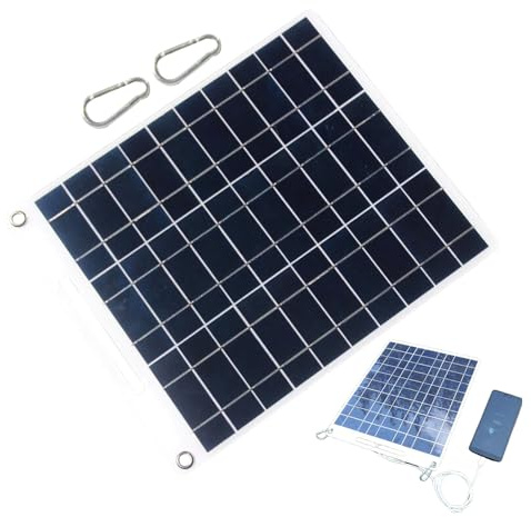 Pannello solare portatile, 10 W, impermeabile, doppia uscita USB, strumento di ricarica, pannello solare per esterni, escursionismo, campeggio, portico, feste, picnic, zaino in spalla, telefono