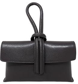 Chicca Borse Borsetta Pochette da Donna in Pelle Dollaro