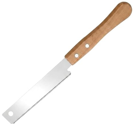 30cm Japanese Pull Saw, Fine Tooth Flush Cut Hand Saw for Wood | Compact pull saw for precise wood cutting, ideal for DIY and woodworking, lightweight with fine tooth blade.