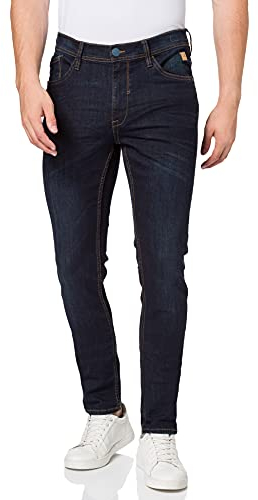 Blend Jet Jean Coupe Skinny, Blau (Denim Darkblue 76207), W33/L32 Homme
