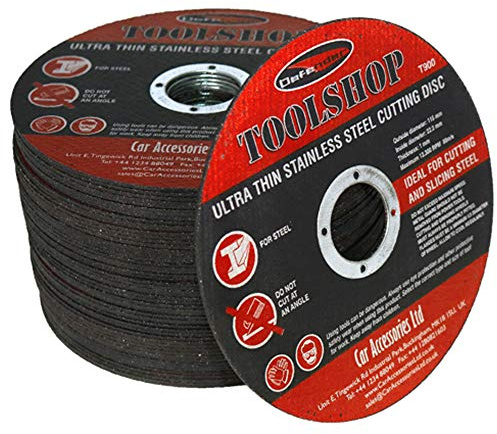 Ultra thin 115 x 1mm stainless steel cuttings dics - metal cutting slitting discs (20)