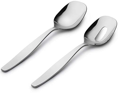 Alessi ANF06/14 Salatbesteck, Stainless Steel, Edelstahl