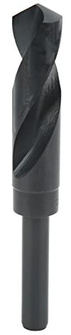 Bohrer, Universal 1/2 kleiner Hochgeschwindigkeitsstahlschaft-Spiralbohrer zum Bohren von Holz, Kupfer, Kunststoff, Aluminium, Edelstahl(22mm)