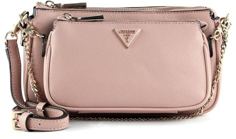 GUESS Alexie Double Pouch Crossbody Rose