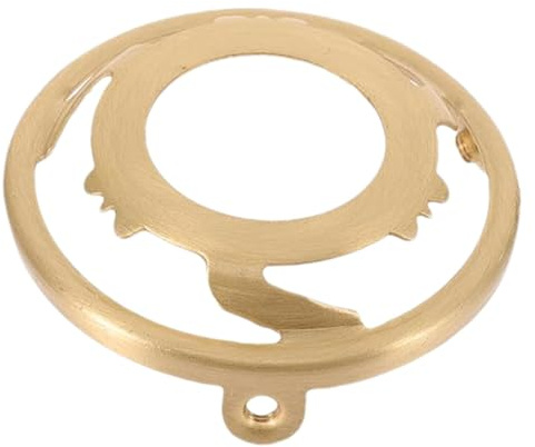 Anillos de pantalla de enchufe de luz,Anillo de retención de pantalla de lámpara,Soporte de pantalla de silla de montar de arpa de lámpara de anillo de sombra - Piezas de repuesto versátiles, componen