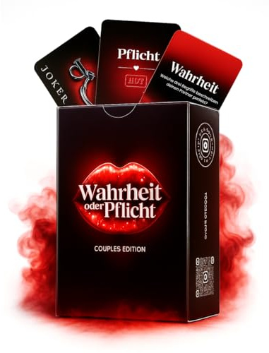 Sex Edition - 100 Wahrheit oder Pflicht Spielkarten - Erotisches Sex Spiel für Paare, kleine Aufmerksamkeit für intime Momente und Spicy Spaß im Bett