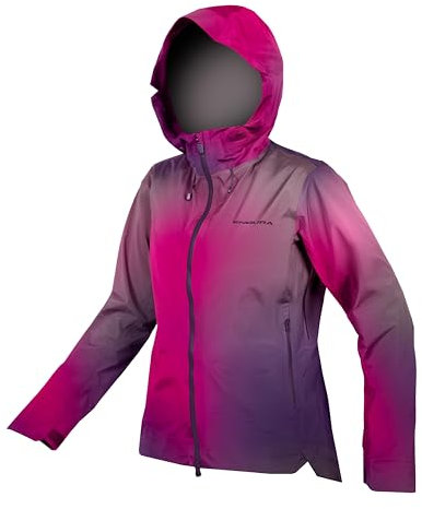 Endura Veste de cyclisme de montagne MT500 imperméable pour femme, ronce, taille S, Imperméable - Bramble, Small