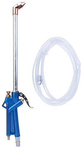 Pneumatic Air Duster Blower Gun AD25 Lightweight Extended Nozzle HighPressure Cleaning Tool for Mechanical Equipment Stainless Steel 400mm Length