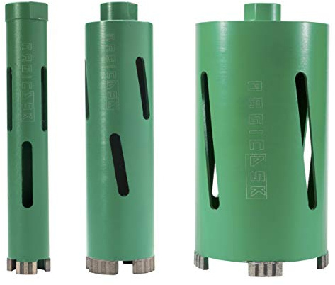 MAGICDSK FL62190 Corona/Foretto diamantata a saldatura laser professionale, Ø62mm, carotaggio max 160mm, attacco M16, taglio a secco/acqua: cemento armato, laterizi, graniti, pietra