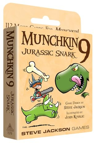 Steve Jackson Games 1570 - Munchkin 9 - Jurassic Snark
