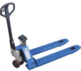 Fervi Transpallet mit Waage und Drucker