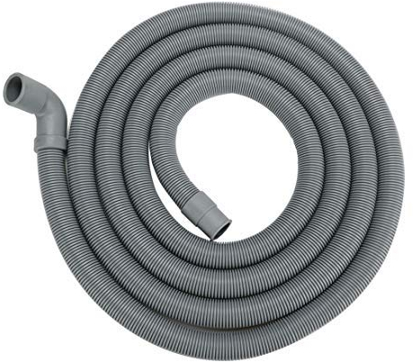 NA 13ft 90 Degree Right Angle Elbow Washing Machine Drain Hose Extension Hose Portable wash Machine Dishwasher Drain Hose Replacement
