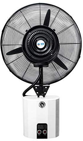 Ventilatore Nebulizzante per Montaggio a Parete Oscillante, 3 velocità, Ventilatore di Nuovo Modello per Interni/Esterni, per Uso Industriale, Commerciale, Residenziale e in Serra