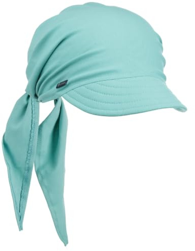 Lipodo Bandana Keps Damer - Made in Italy solkeps sommarkeps bomullskeps med skärm Sommar Vår-sommar - One Size mintgrön
