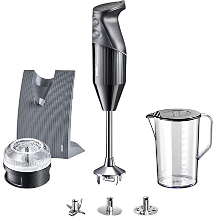 BAMIX | Mixeur plongeant SwissLine M200 | acier inoxydable | noir mat