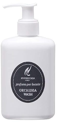 Hypno Casa - Fragranza Concentrata Profuma Bucato per Lavatrice 200ml con dosatore, Made in Italy (Orchidea)