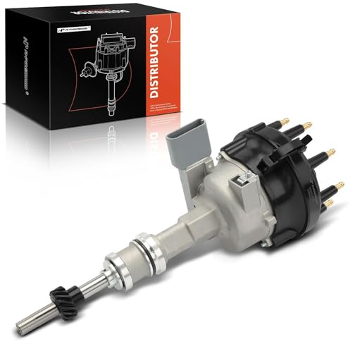 A-Premium Ignition Distributor with Cap and Rotor Compatible with Ford F-150 F-250 F-350 1988-1991, Bronco, E-150 E-250 E-350 Econoline, E-150 E-250 E-350 Econoline Club Wagon, 5.8L
