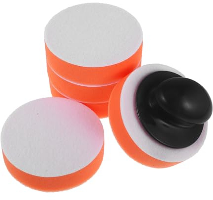 WEKADRIN Herramientas Para Encerar Automóviles Almohadillas De Pulido Manual Esponjas Para Aplicar Cera