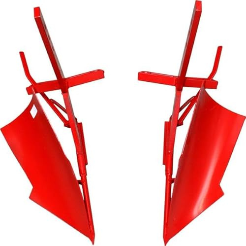 Charrue rotative - Outil de Jardin avec 3 Positions réglables, idéal pour Travailler et préparer Les sols. Confortable et Efficace