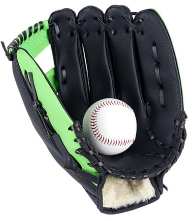 Baseballhandskar för ungdomar | Enkelsport basebollhandskar för barn - bekväm och softbollvante för barn ungdomar vuxna sport och professionell