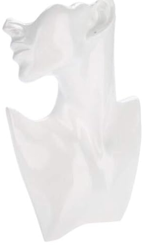 Ruiqas Schmuck Büste Display Ohrringe Halsketten Brust Display Mannequins Shop Model Display Rack für Schmuck