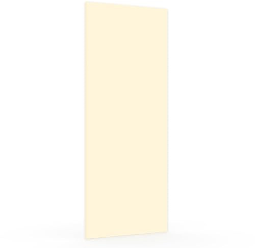 X57 Kühlschrankfront Möbelfront 19mm Frontplatte Unterbau- Einbaukühlschrank nach Maß (Magnolia, Wunschmaß)