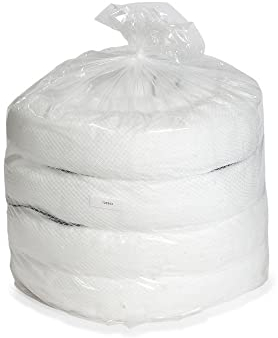 DENSORB Ölbindemittel Ölsperren zur Eingrenzung und Aufnahme von Öl auf Wasser, 3 m x 20 cm, 4 Stück