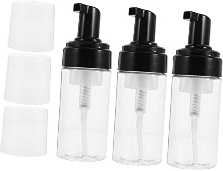 Beaupretty 3pezzi Bottiglie Ricaricabili Per Shampoo e Detergenti Contenitori Facili Da Trasportare Per Viaggi Vacanze e Attività All Aperto Materiale Pet Riciclabile e Durevole