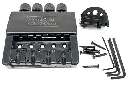 Uikdjgu 1 Set 4-Saitiges Headless -GitarrenbrüCkensystem E-Part für Kopflosen E-