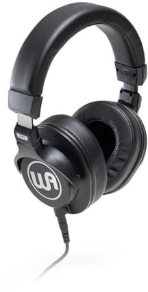 Warm Audio WA-HRT HeadRoom, cuffie da studio chiuse (driver al neodimio da 45 mm, cuscinetti intercambiabili, per monitoraggio e registrazione), nero