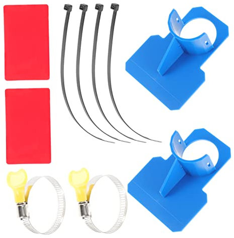Yardwe Poolhalter Aus Kunststoff Schlauchhalter Für Schwimmbecken Starke Halterungen Zur Befestigung Homes Supply Zubehör rutschfest Und Schraubhalter Für Garten Haltbarer