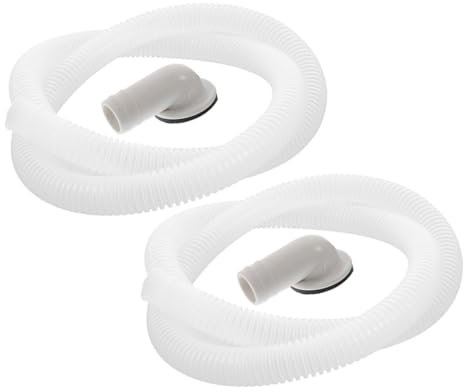 HIAKDOFT 2juegos Kits De Manguera De Drenaje para Aire Acondicionado Accesorios Conectores De Codo Tubo De Vinilo Transparente y Anillos De Compatible Unidades Divididas y Ventanas