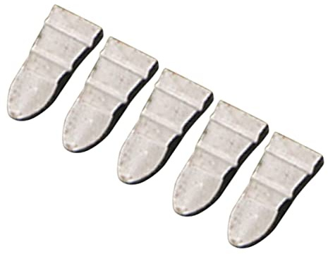 UPKOCH Cunei in Acciaio Per Manico Da Giardinaggio, Set Da 5 Pezzi Per Rinforzo Strumenti Portatili, Accessori Di Sicurezza Per Martelli e Asce Manico in Legno