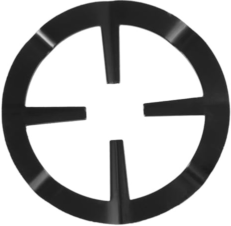 DIYEAH Anillo de Soporte para Wok de Hierro Negro para Cocina de Gas, Compacto y Fácil de Limpiar, Adecuado para Restaurantes y Hogar