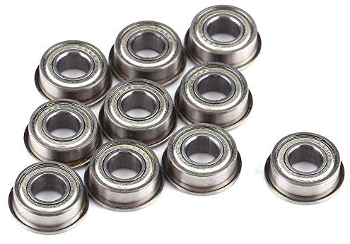 F686ZZ Flanschlager 6x13x5 mm 10 Stück Miniatur Kugellager Metall Radiallager für 3D Drucker Elektromotor