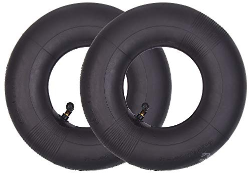 2er Packung 4.10/3.50-4 Innenrohr TR87 Bent Stem passt auch für 11X4.00-4 4.10-4 Reifen Ersatz für Handwagen