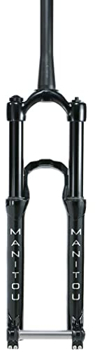 Manitou Circus Expert Federgabel – 66 cm, 130 mm, 20 x 110 mm, 41 mm gekröpft, schwarz glänzend