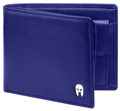 SPARTANO Herren Geldbörse, Herren Wallet mit RFID-Schutz, mit Münzfach, Portemonnaie mit 11 Kreditkartentasche und 2 Geldscheine