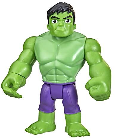 Spidey and his Amazing Friends Marvel Hulk Figur, 10 cm große Action-Figur für Kinder ab 3 Jahren