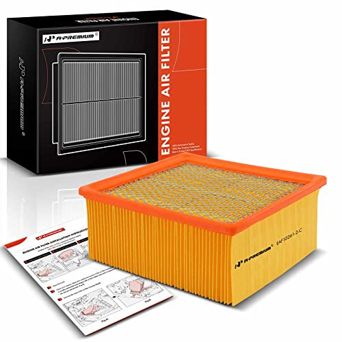 A-Premium Engine Air Filter Compatible with Dodge Ram 2500 3500 4500 5500 07-10 6.7L & Ram 2500 3500 4500 5500 11-23 6.4L 6.7L & Sterling Truck Bullet 45/55 08-10 6.7L