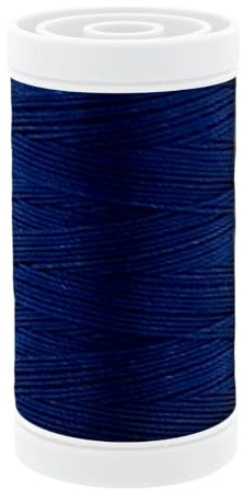 fuwi HT Ledergarn Stärke 20 - Sattlergarn & Jeansgarn extra stark - Hochfest, UV-beständig, 9.300 cN Reißkraft - Zwirn 0,5 mm für Leder & Outdoor, 100 Meter (0158 Perlnachtblau)