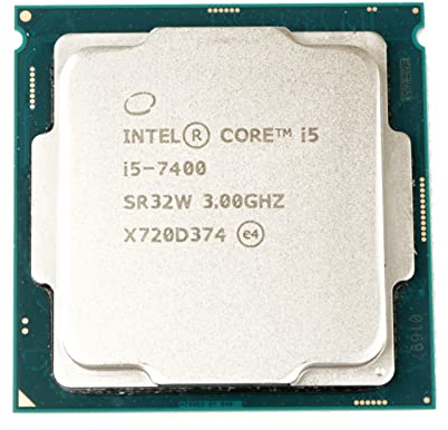 CPU et processeur Intel Core I5-7400 I5 7400 Quad-Fil Quad-Core de 3,0 GHz CPU Processeur 6m 65W LGA 1151 CPU du processeur de Bureau de Jeu