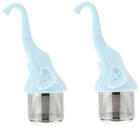 MAGICLULU 2pcs Lovely Penguin Shape Tea Strainer Reusable Tea Filter Fine Mesh for Steeping