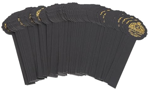 Strisce Reattive per Profumi, Carta per Tester in Carta per Oli Essenziali per Profumi 100 Pezzi, Strisce di Carta Nere Usa e Getta per Aromaterapia, Ideali per Test dei Profumi