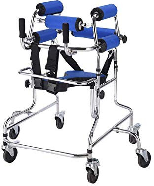 WUFUE ,Steh-Geh-Ständer/Gehhilfe//Stehgestell mit Sitzrad Rehabilitationsgerät Behinderten-Gleitständer Kinder-Stehgestell It's so Kind of You