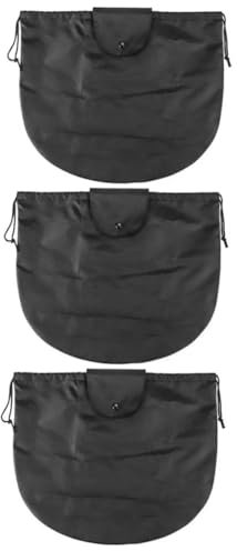 SOLUSTRE 3St Helm Aufbewahrungstasche helmtasche helmbeutel Fahrradhelm Tasche Helm-Organizer Motorradhelm Football Helm Aufbewahrungstasche für Trainingshelm Tasche mit Kordelzug Polyester