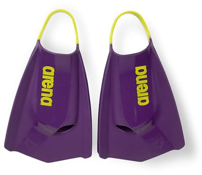 ARENA Powerfin Pro II Schwimmbad-Trainingsflossen, Schwimmflossen für Erwachsene, Flossen aus 100% Silikon, Komfortable Kurzflossen für das Schwimmbad
